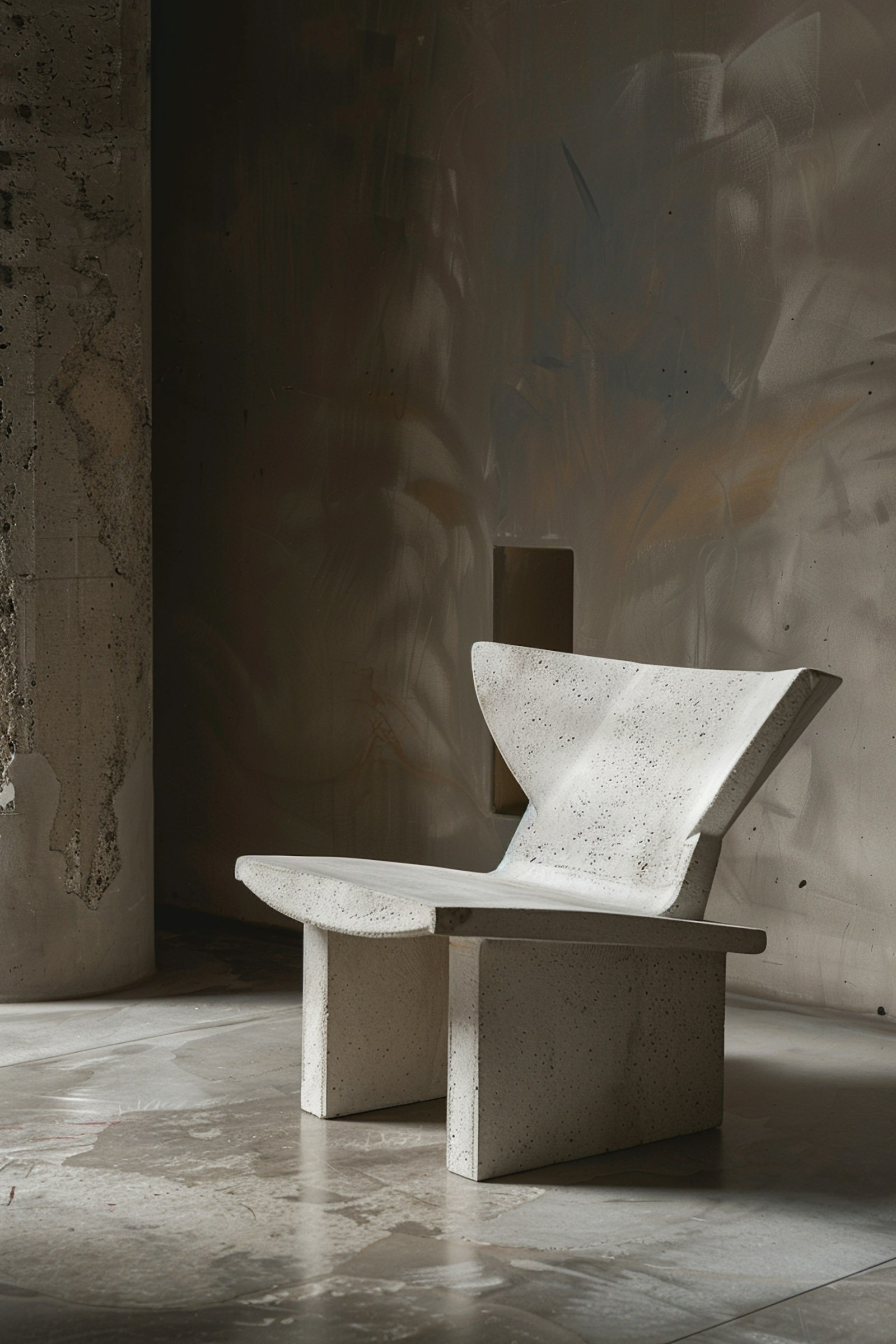 Hand-finished travertine close-up crop 2